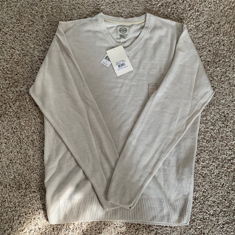 Men’s field and stream V-neck sweater
